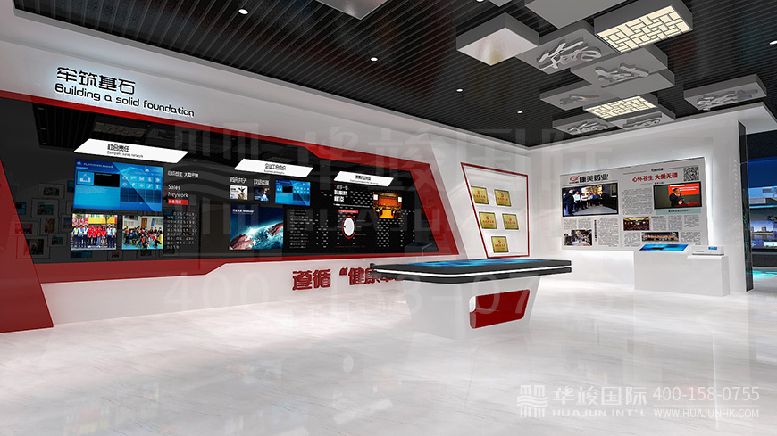 軍史陳列館設計</p